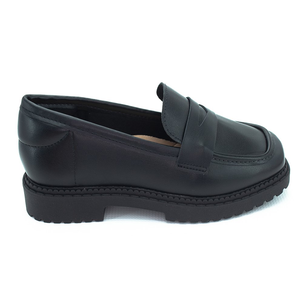 Mocassim Feminino Moleca 5823.100 - Preto