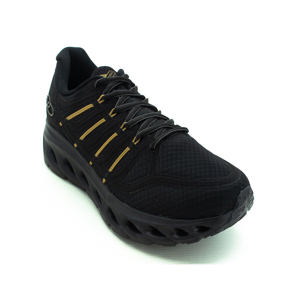 Tênis Masculino Olympikus Cyber4 - Preto Preto 2