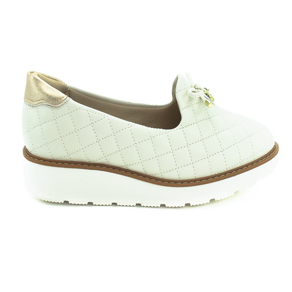 Mocassim Feminino Modare 7400.101 - Off White