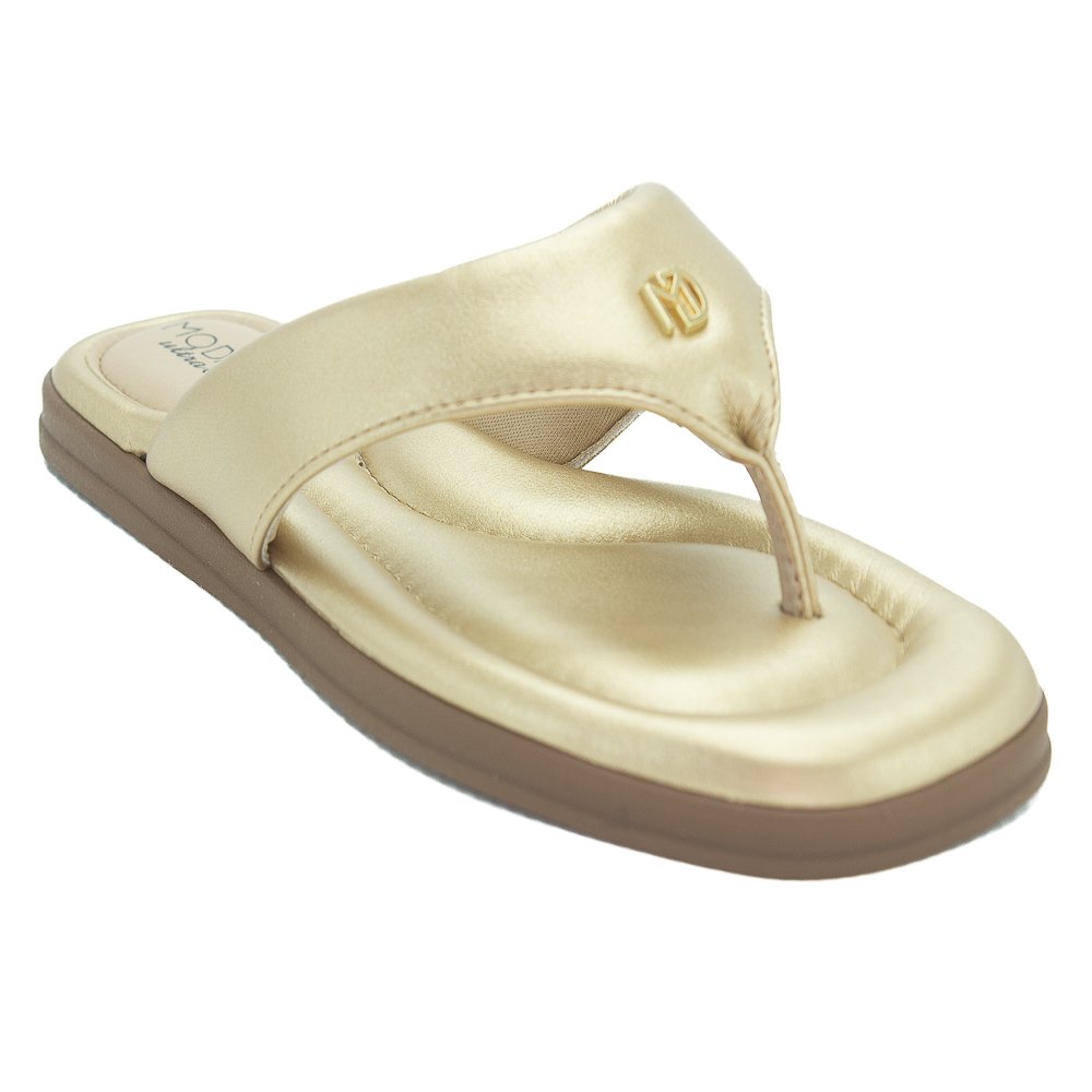 Chinelo Feminino Modare 7212.102 - Dourado Dourado 2