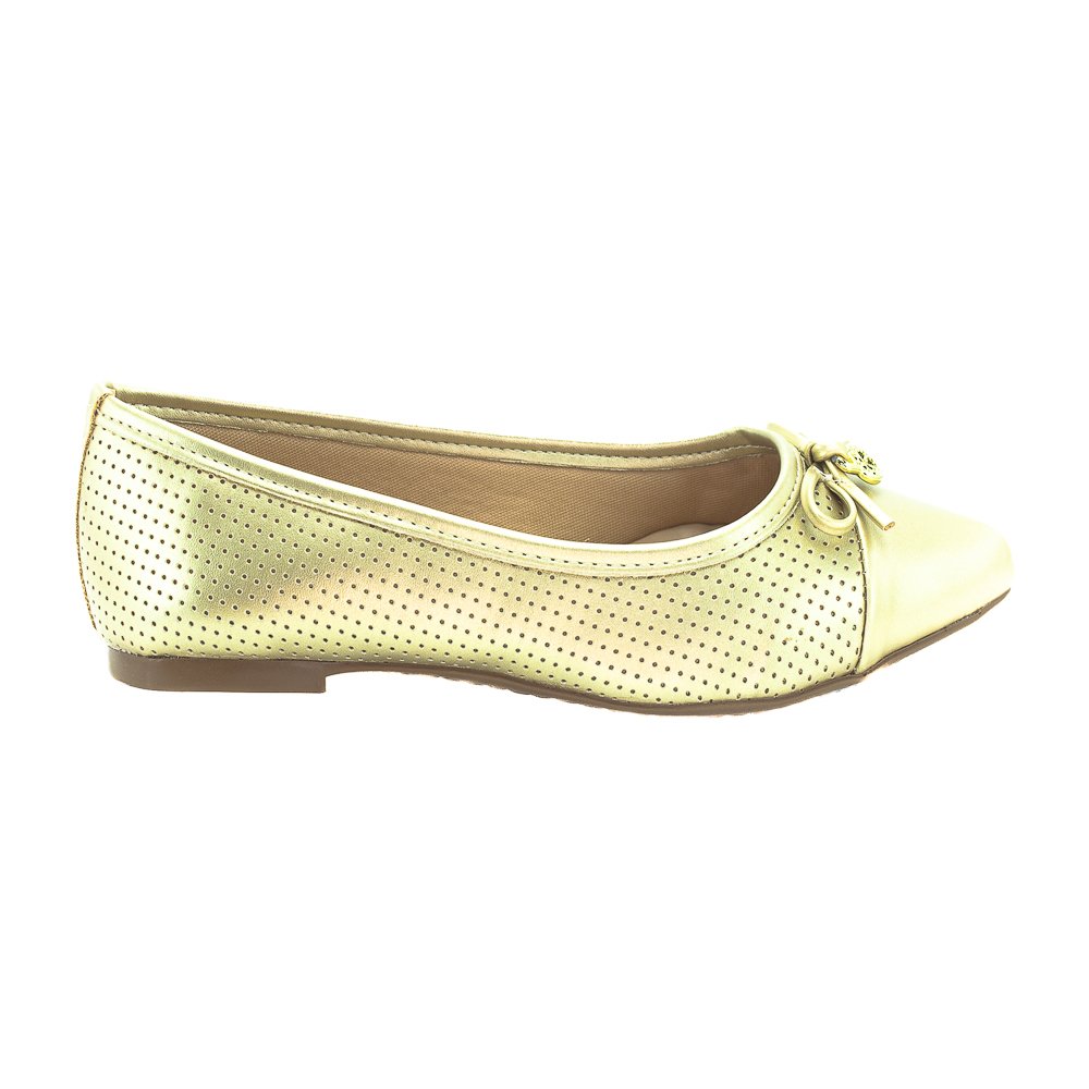Sapatilha Feminina Sua Cia 8302.15837 - Dourado