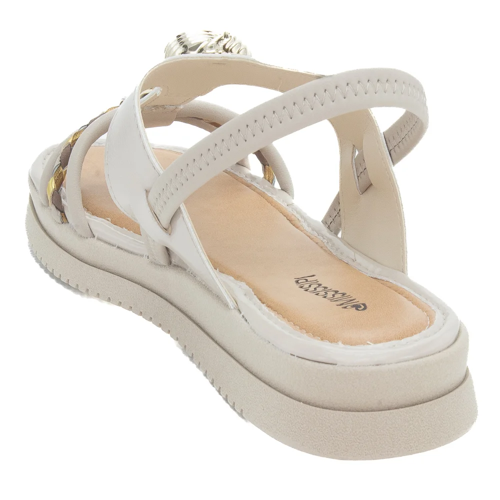 Sandália Feminina Mississipi J0221 - Bege Bege 3