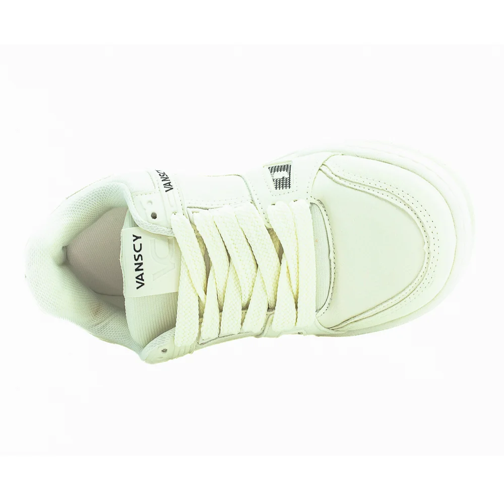 Tênis Masculino Vanscy V3855 - Off White Branco 5