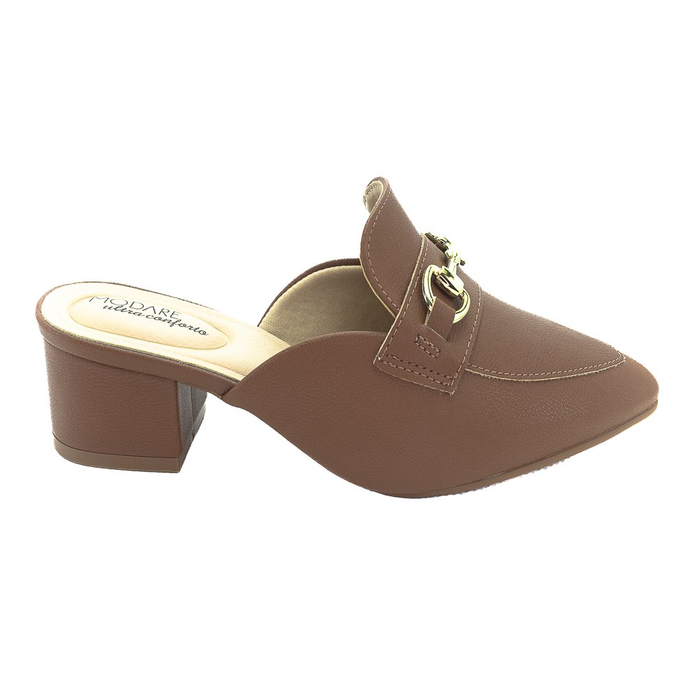 Mule Feminino Modare 7340.124 - Marrom