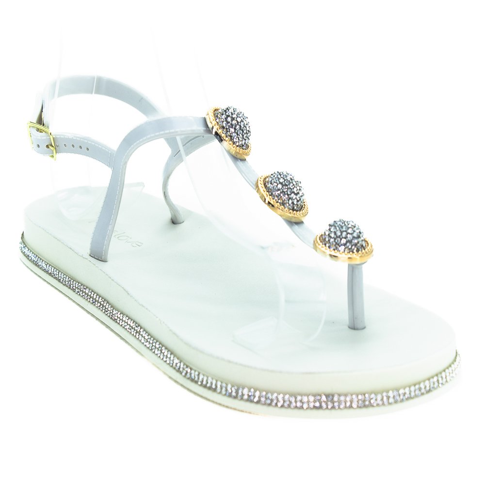 Papete Feminina Miss Love PR-156 - Off White Branco 2