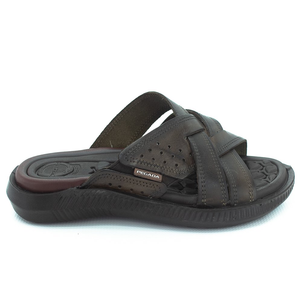 Chinelo Masculino Pegada 133151-02 - Marrom