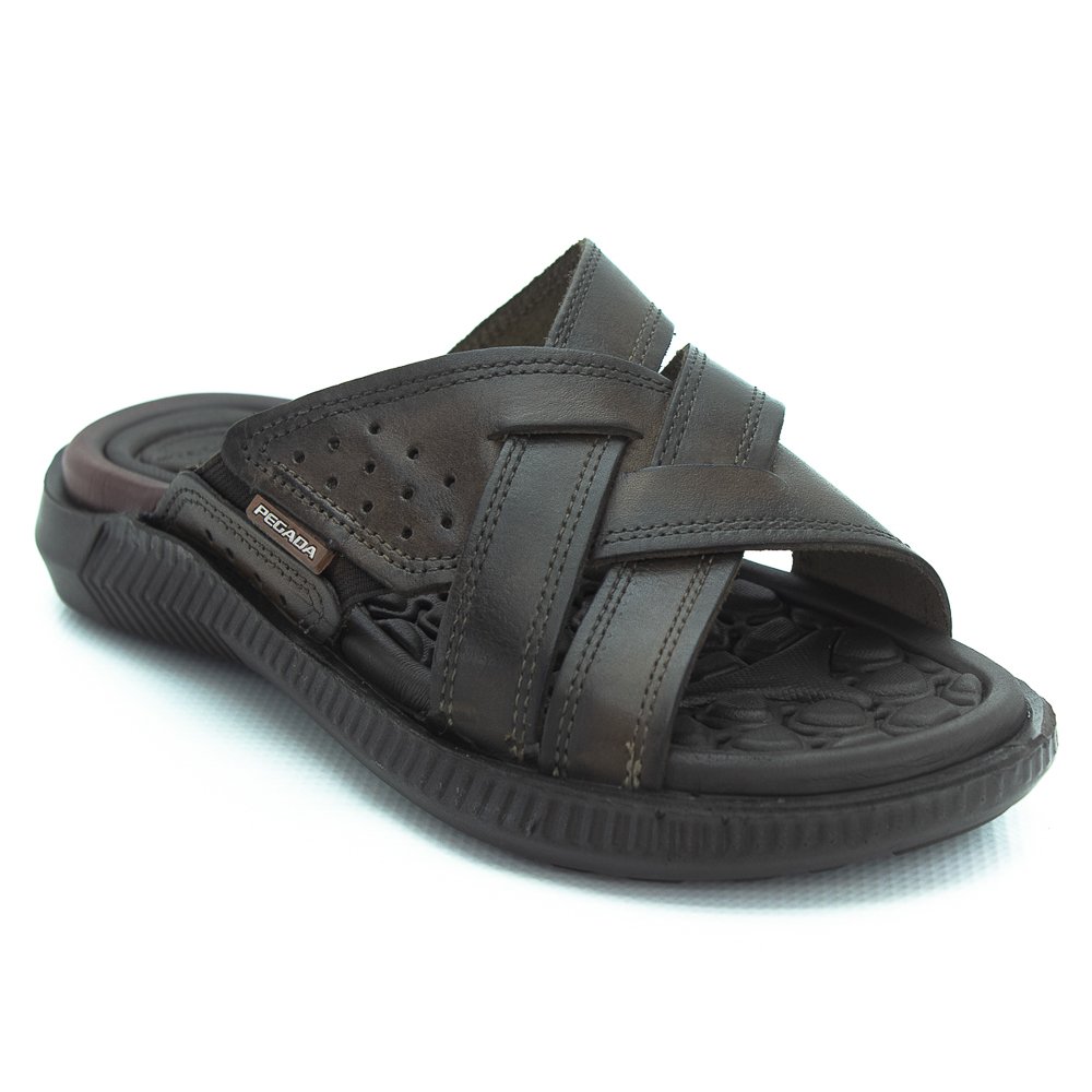 Chinelo Masculino Pegada 133151-02 - Marrom Marrom 2