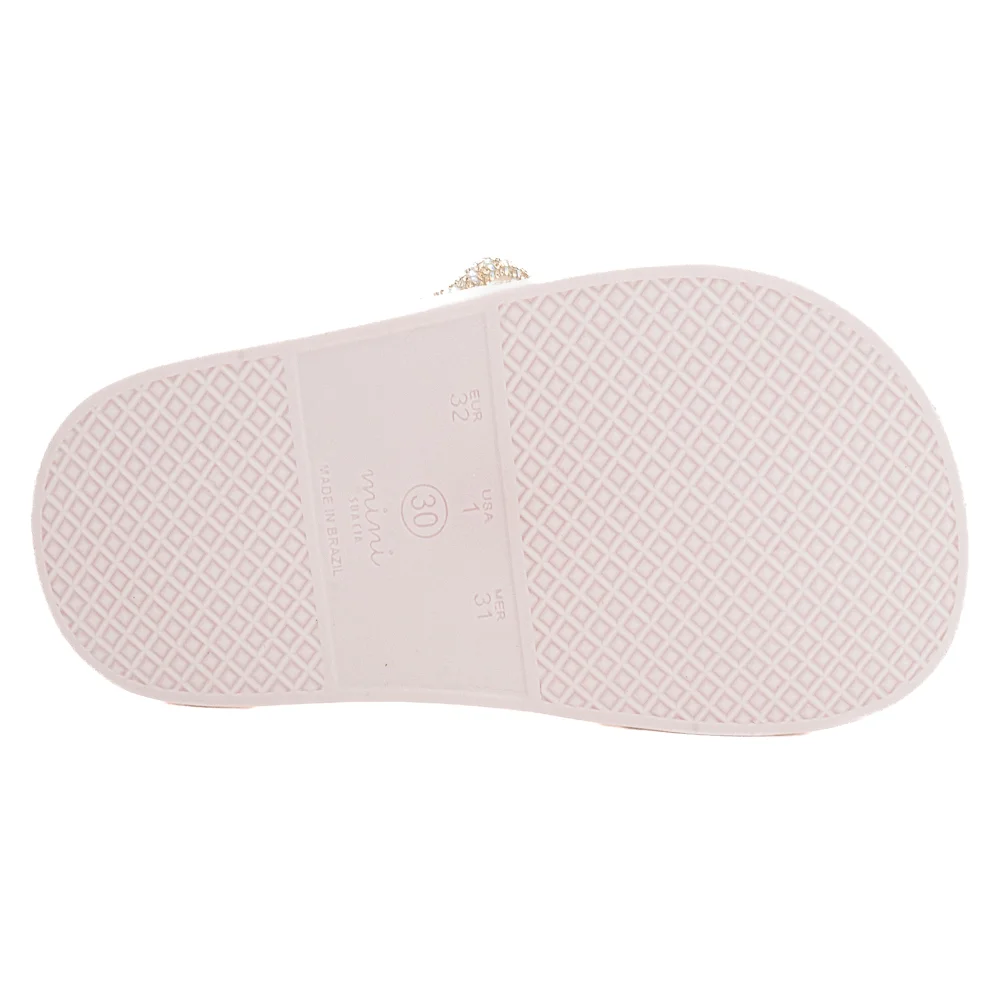Chinelo Infantil Menina Mini Sua Cia 9158.52121 - Cobre Marrom 4