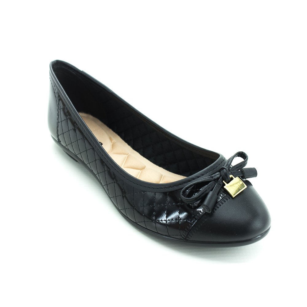 Sapatilha Feminina Moleca 5027.1407 - Preto Preto 2