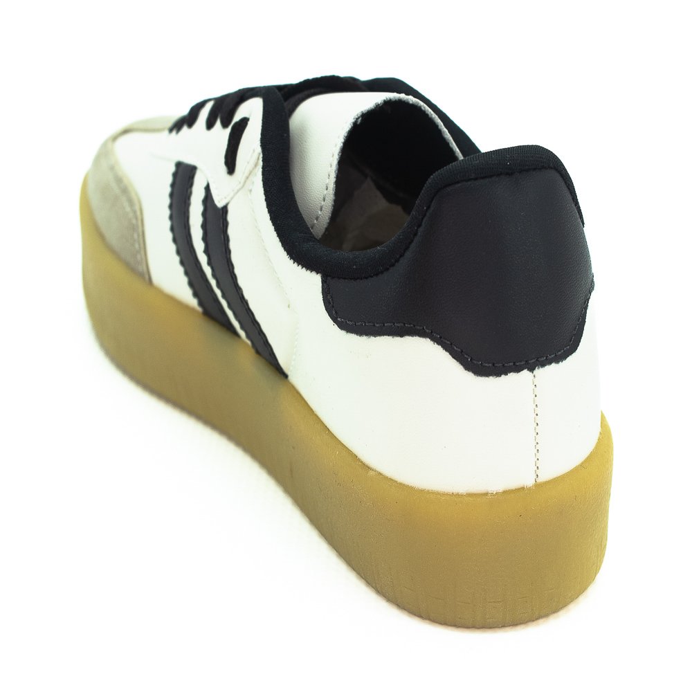 Tênis Feminino Pazolla Pz-35 - Off White Branco 3