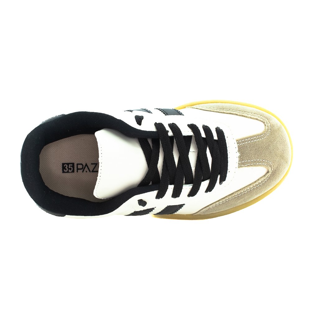 Tênis Feminino Pazolla Pz-35 - Off White Branco 5