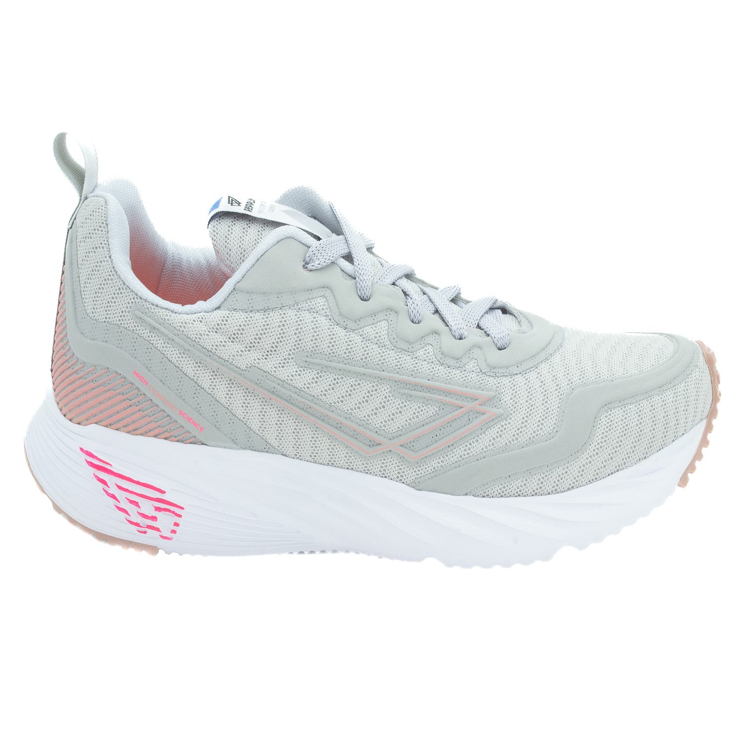 Tênis Feminino Repplay RP2040 - Cinza