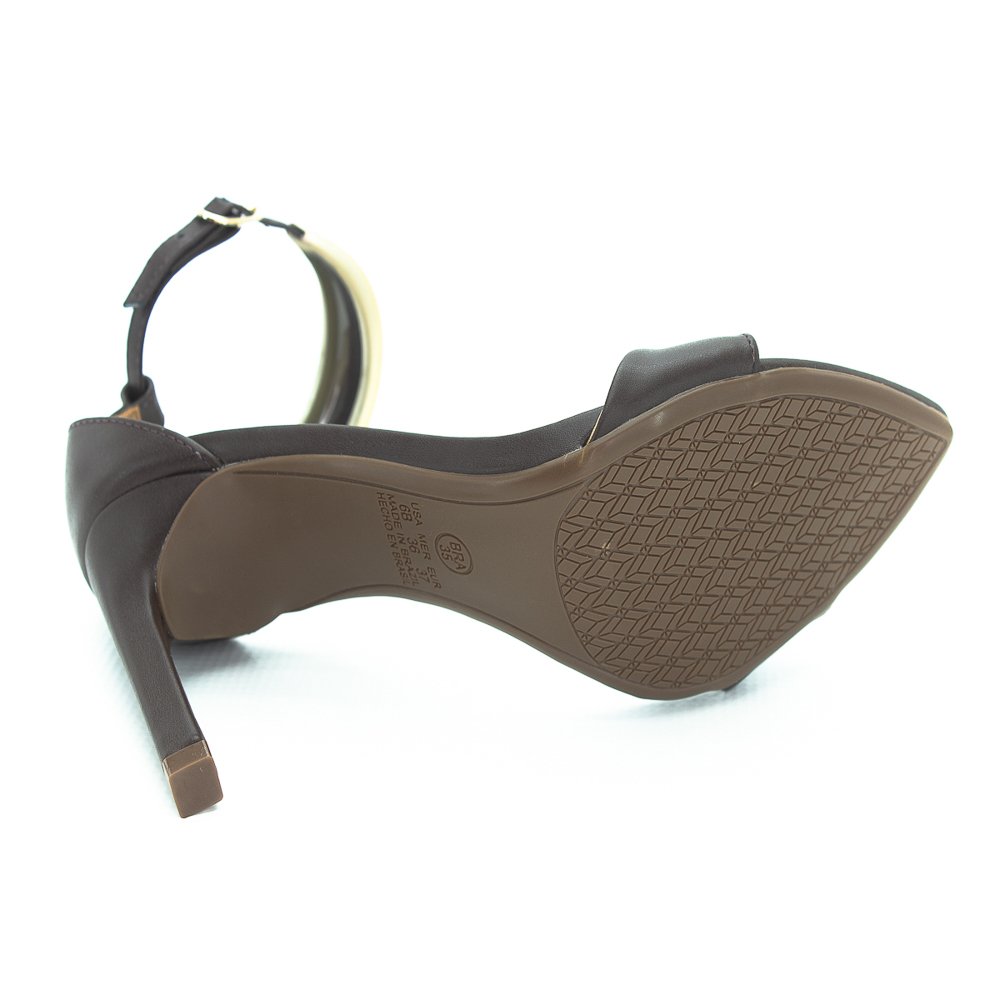 Sandália Feminina Mariotta 20736-04 - Marrom Marrom 5