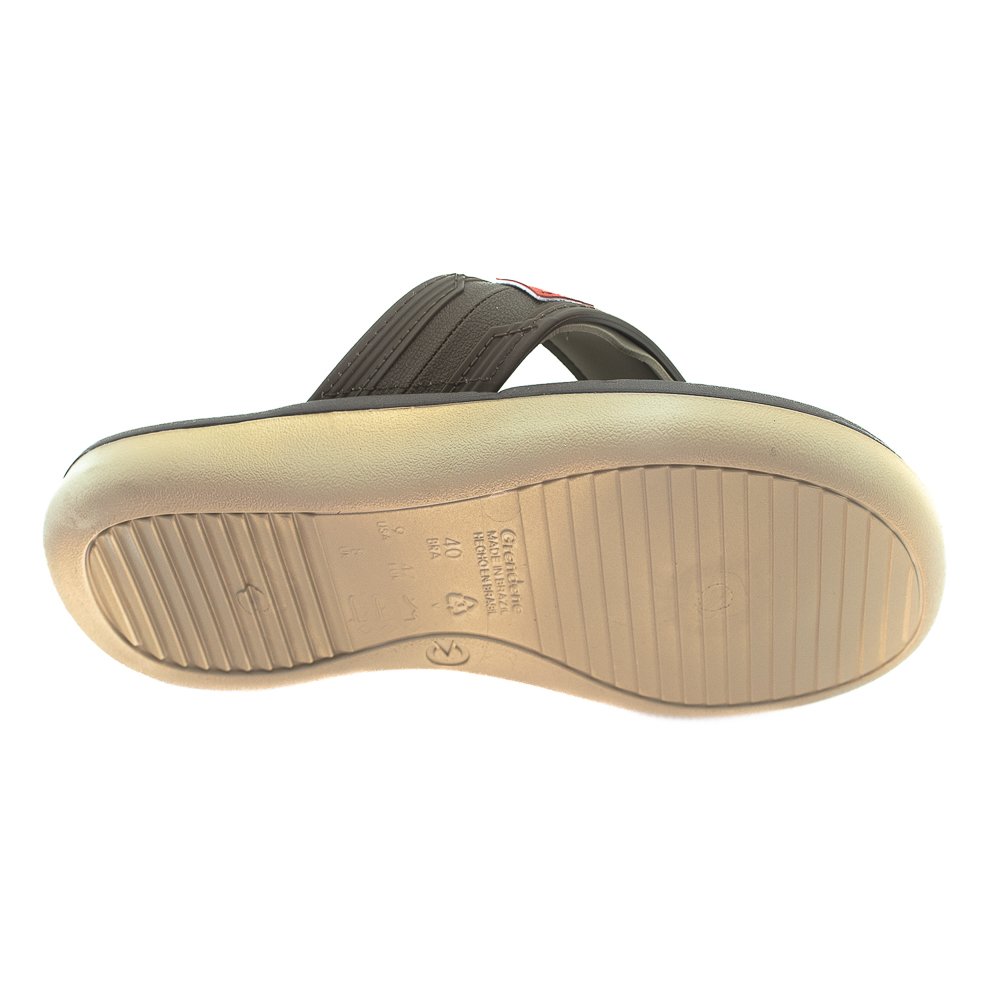 Chinelo Masculino Cartago Sintra - Bege E Marrom Bege 4