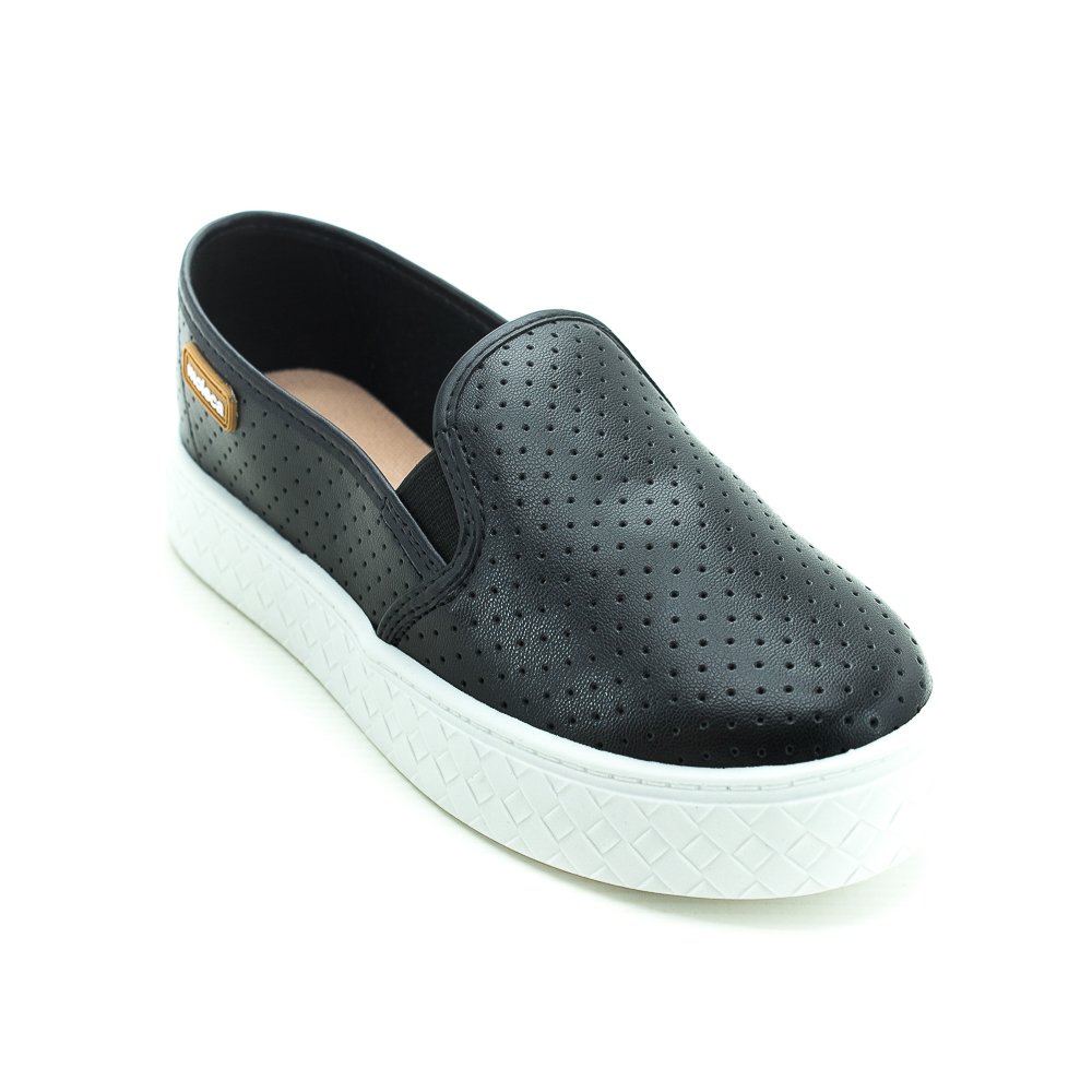 Tênis Feminino Moleca 5712.304 - Preto Preto 2