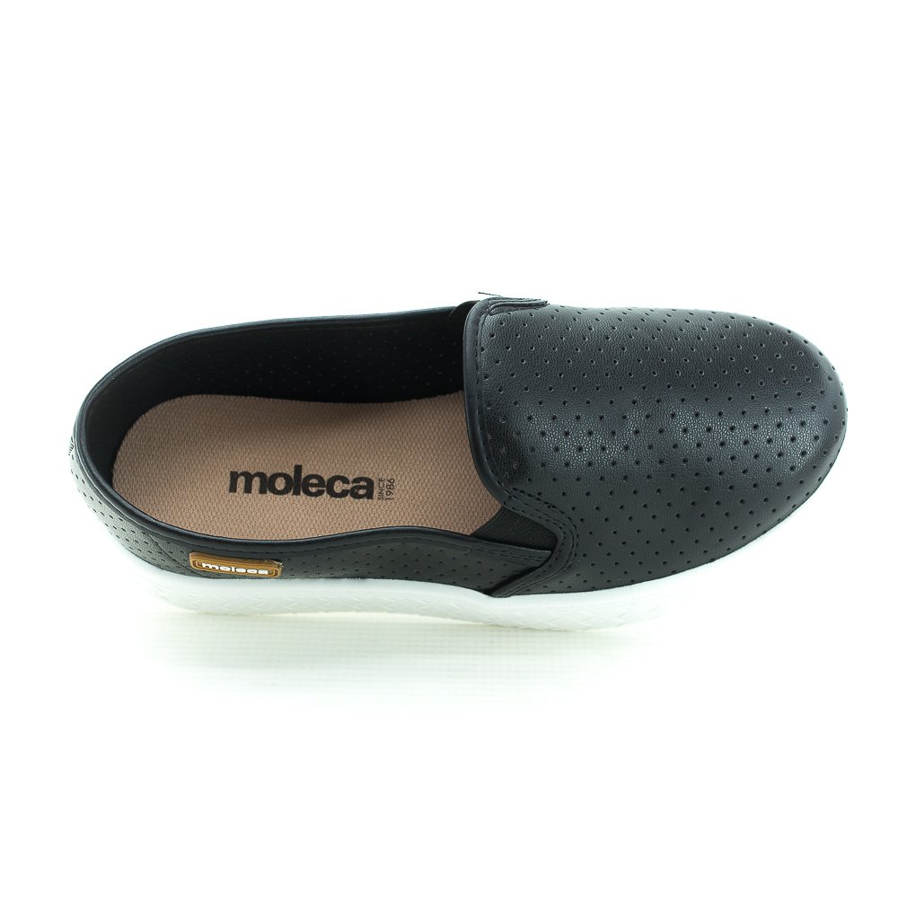 Tênis Feminino Moleca 5712.304 - Preto Preto 5
