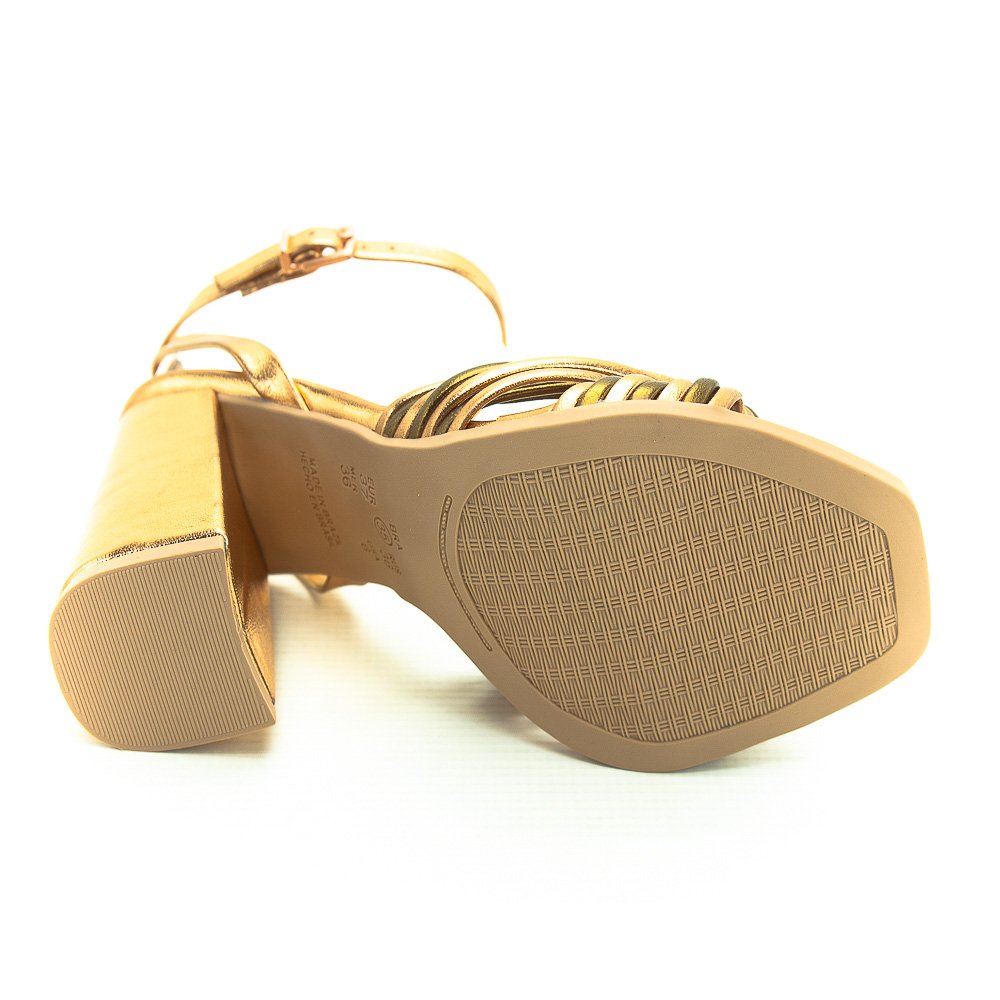 Sandália Feminina Ramarim 24-41204 - Bronze Marrom 4