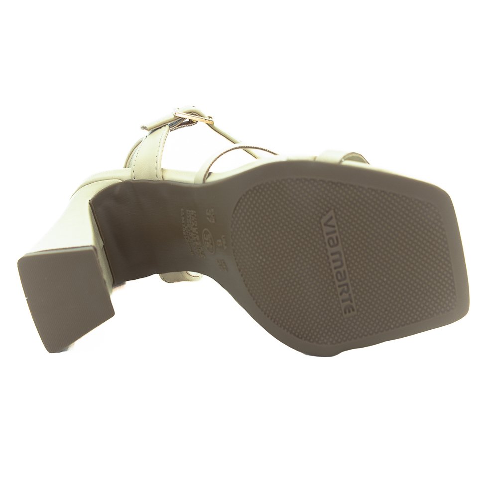 Sandália Feminina Via Marte 150-018-01 - Creme Bege 4