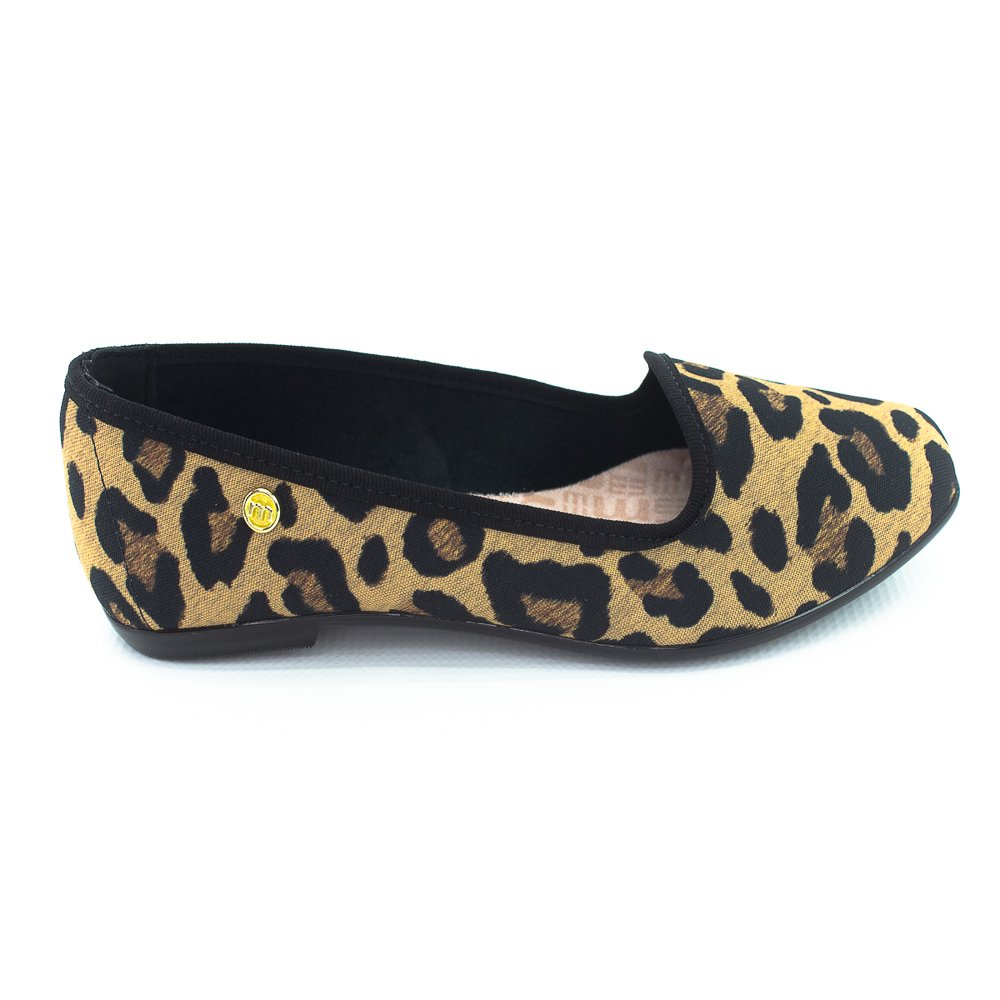 Sapatilha Feminina Moleca 5729.124 - Preto