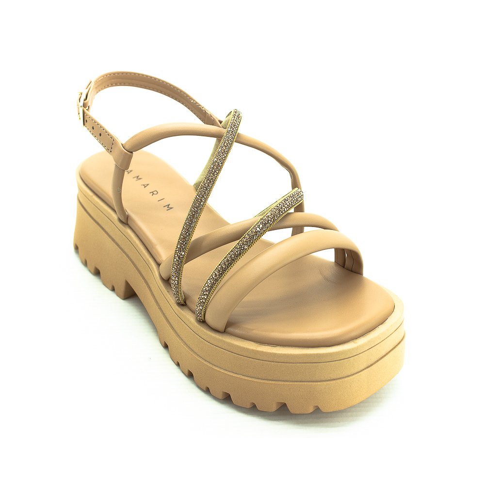 Sandália Feminina Ramarim 24-38203 - Nude Bege 2