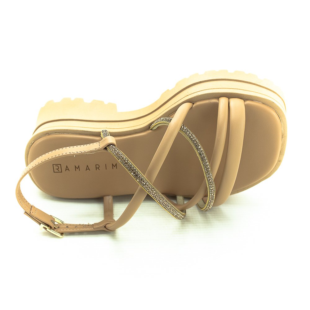 Sandália Feminina Ramarim 24-38203 - Nude Bege 5