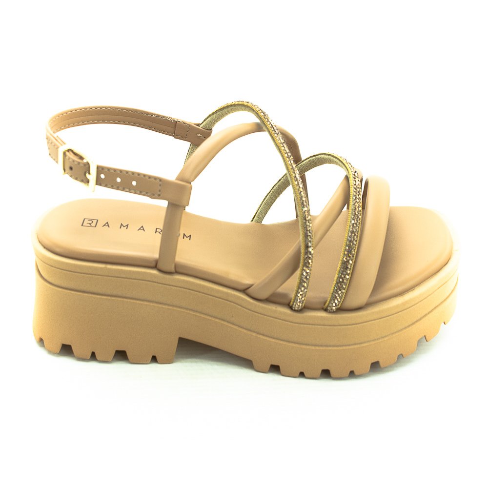 Sandália Feminina Ramarim 24-38203 - Nude