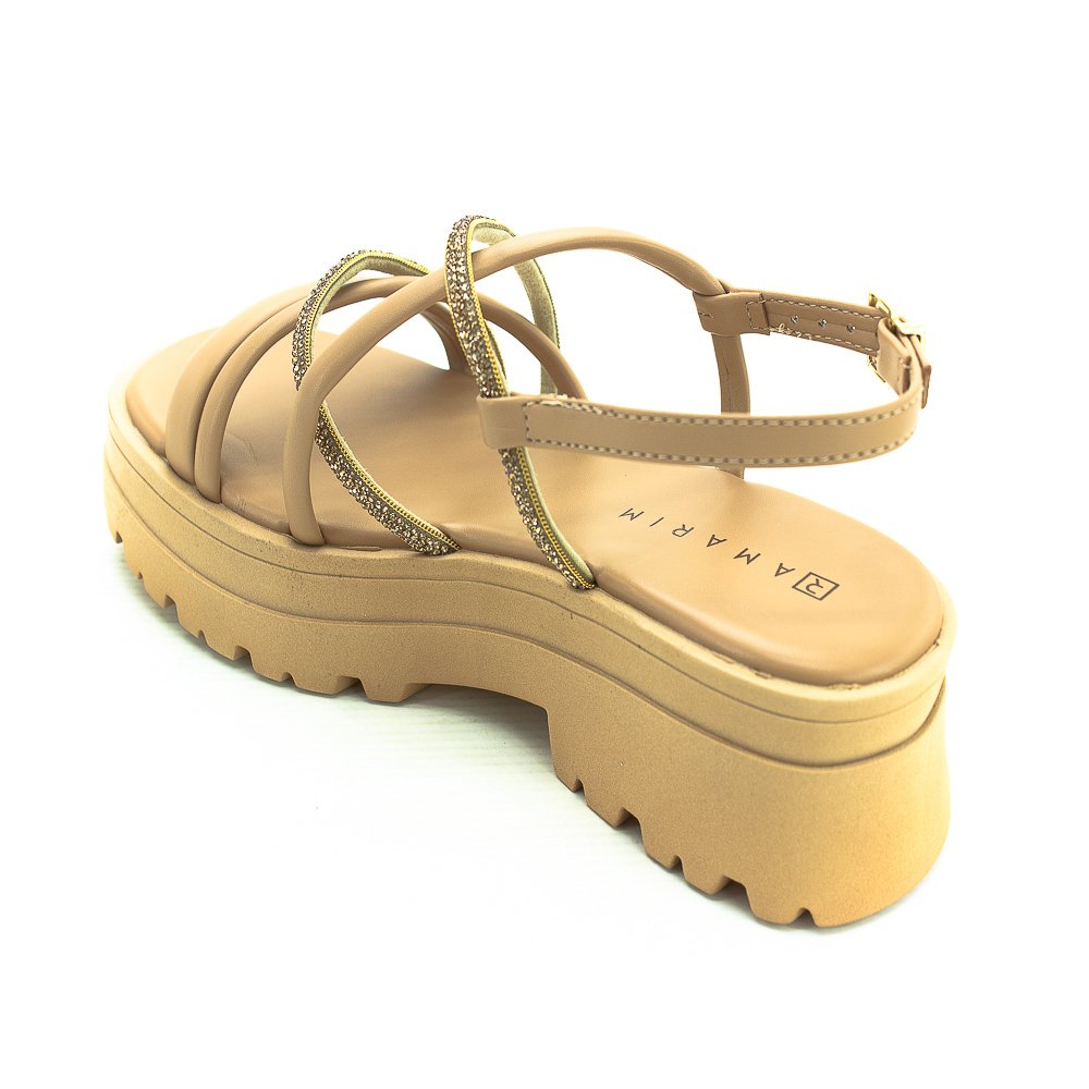 Sandália Feminina Ramarim 24-38203 - Nude Bege 3