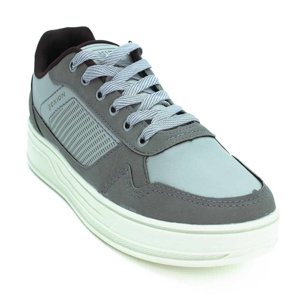Sapatenis Masculino Boxion 3280 - Cinza Cinza 2