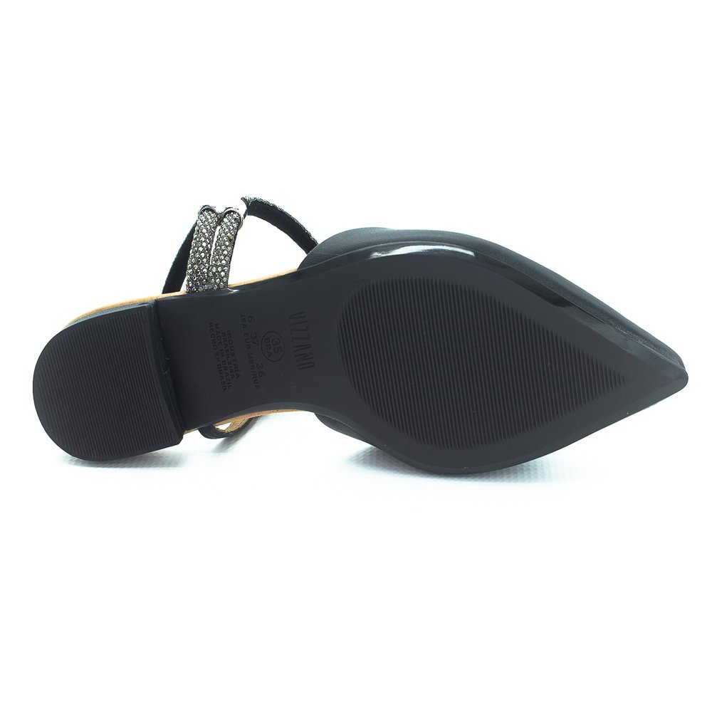 Sapatilha Feminina Vizzano Slingback 1206.1003 - Preto Preto 4