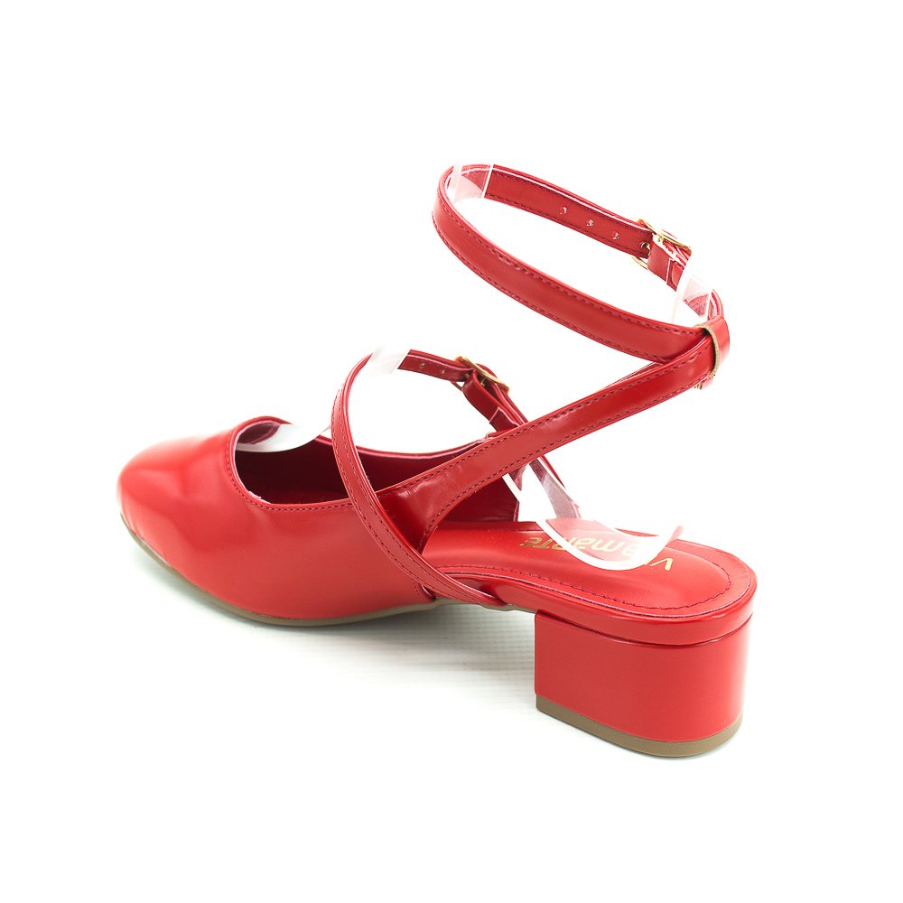 Sapato Feminino Via Marte 070-001-01 - Vermelho Vermelho 2