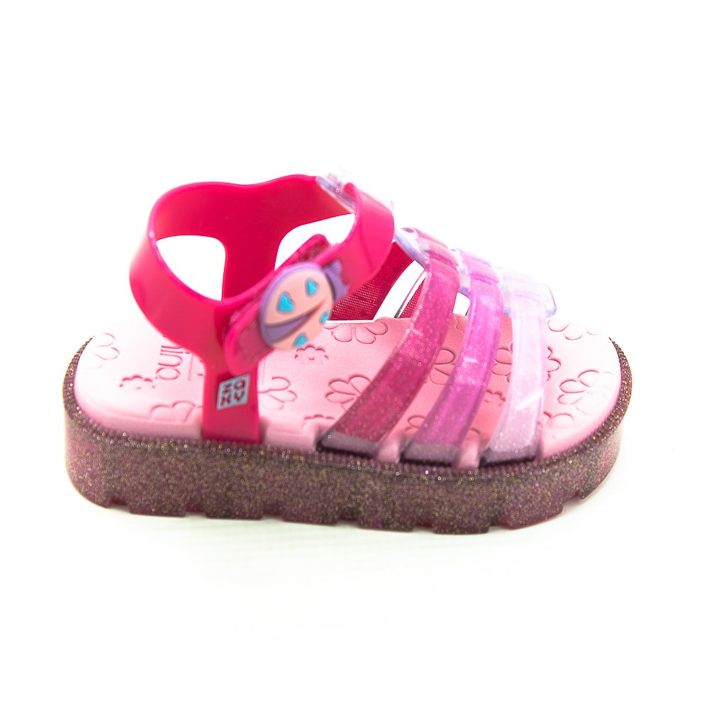 Sandália Infantil Menina Zaxynina Joaninha - Rosa