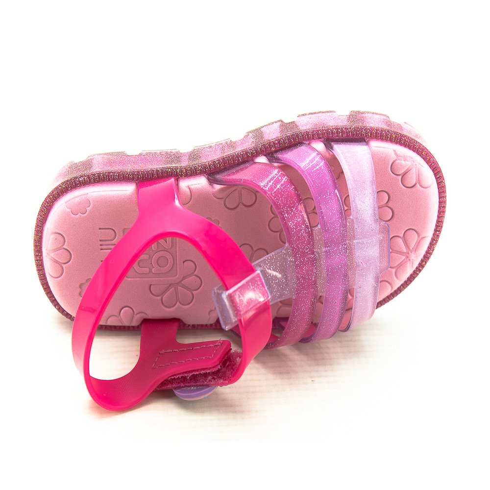 Sandália Infantil Menina Zaxynina Joaninha - Rosa Rosa 5