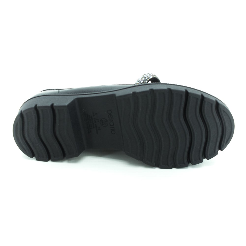 Mocassim Feminino Beira Rio 4283.117 - Preto Preto 4
