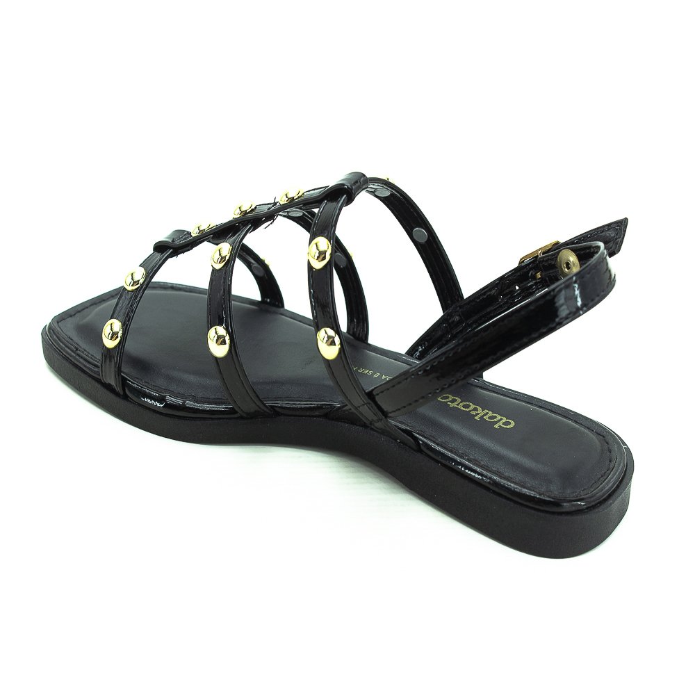 Sandália Feminina Dakota Y8101 - Preto Preto 3