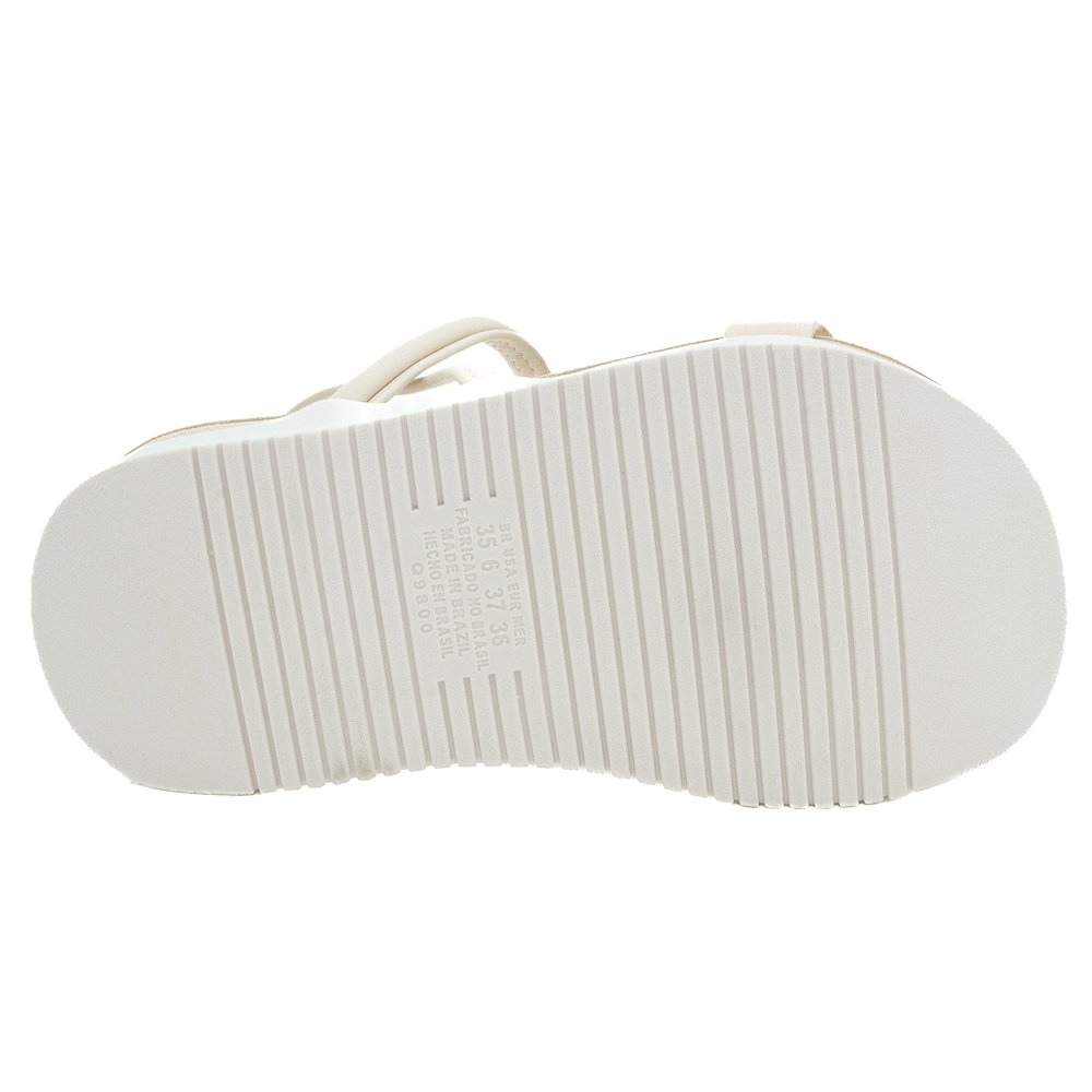 Sandália Feminina Mississipi MF193 - Off White Branco 4