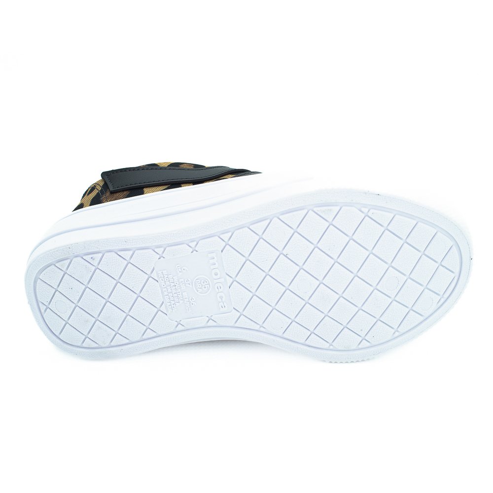 Tênis Feminino Moleca 5796.105 - Preto Preto 4