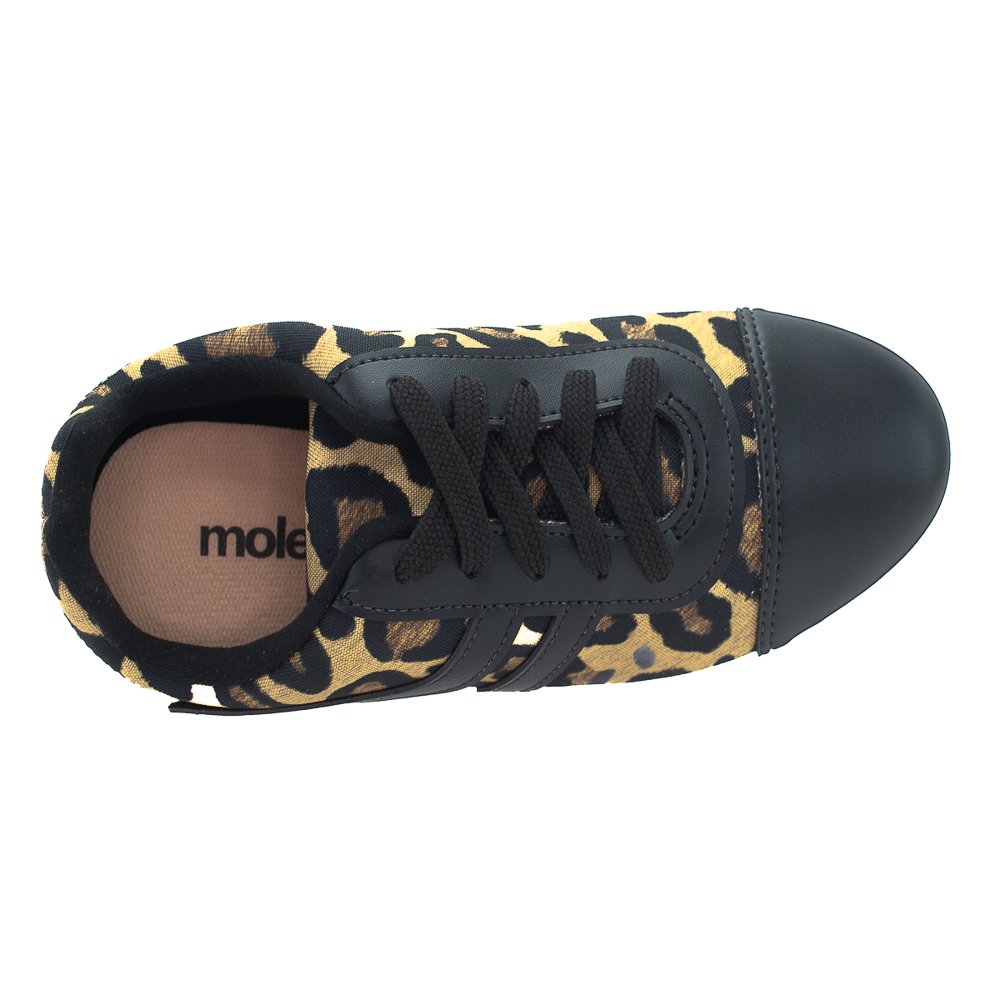 Tênis Feminino Moleca 5796.105 - Preto Preto 5