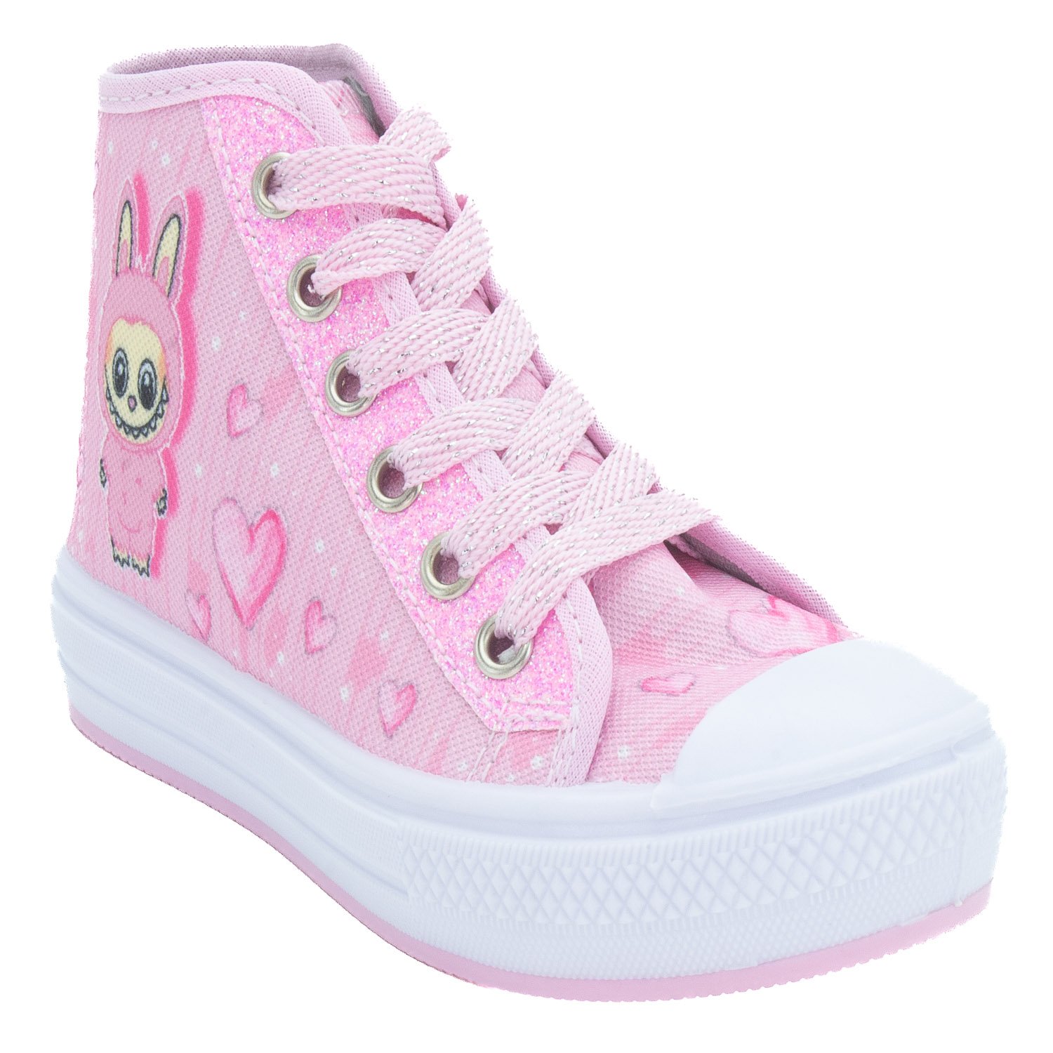 Tênis Infantil Menina Ortobessa 42-I - Rosa Rosa 2