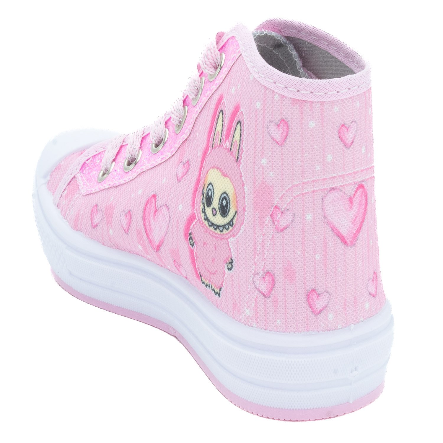 Tênis Infantil Menina Ortobessa 42-I - Rosa Rosa 3