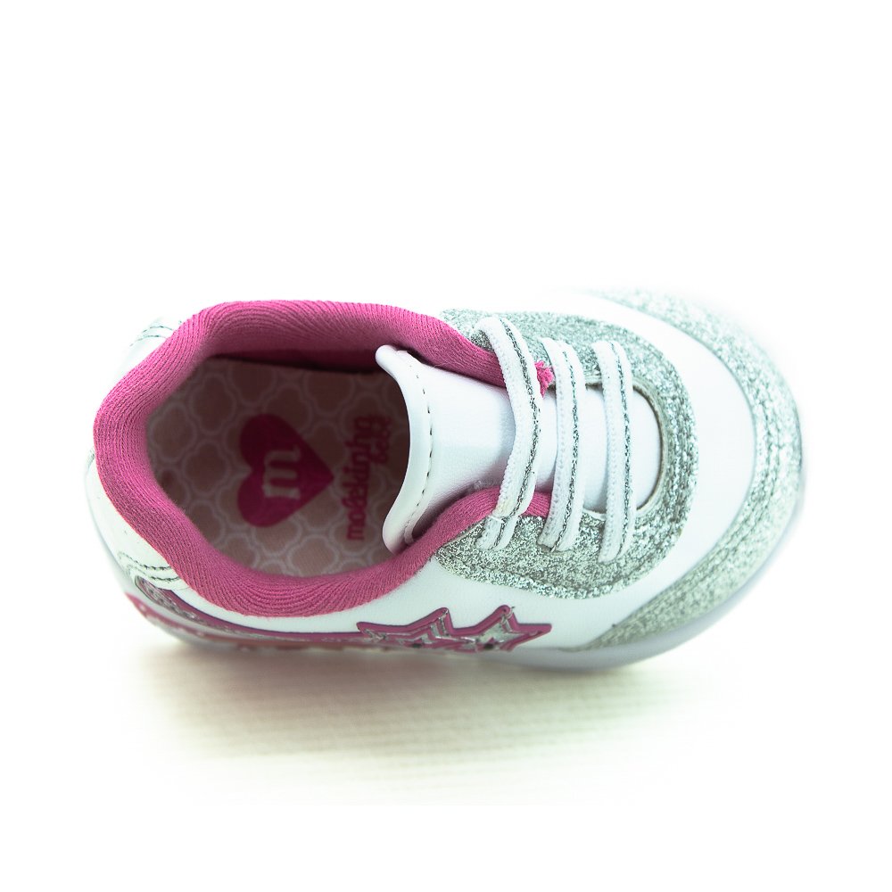 Tênis Infantil Menina Molekinha 2731.307 - Branco Branco 5