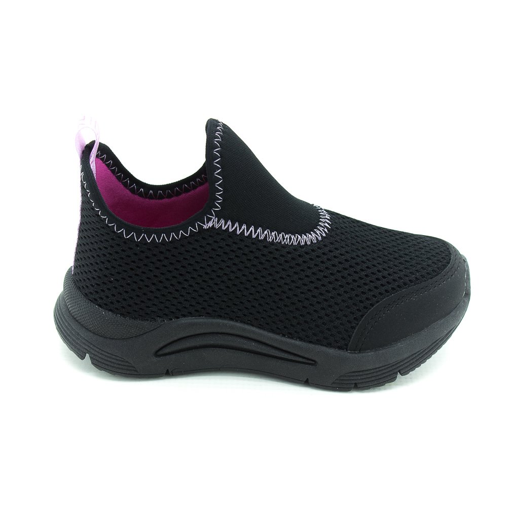 Tênis Infantil Menina Klin New Sport Kids - Preto