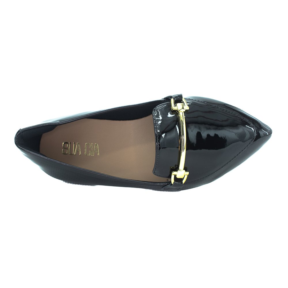 Sapatilha Feminina Sua Cia 8302.15921 - Preto Preto 5