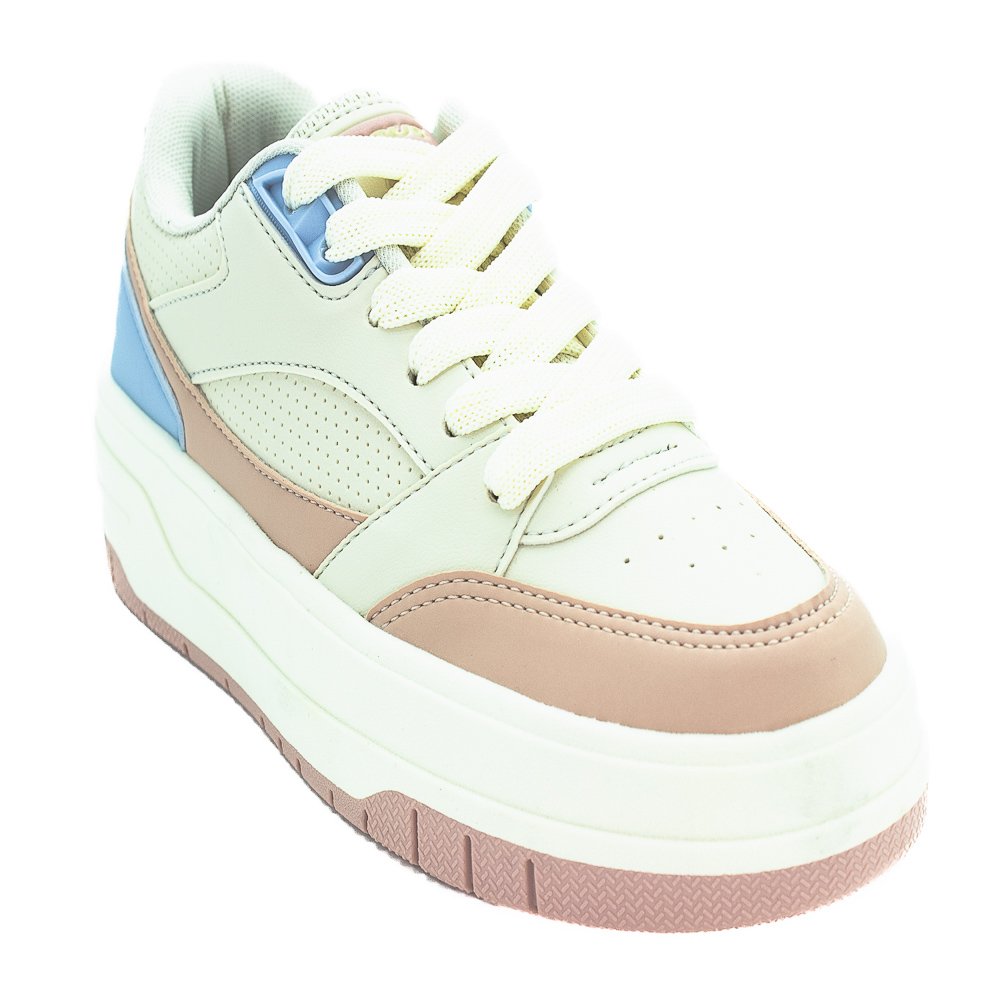 Tênis Feminino Logus 22710-P - Rose Rosa 2