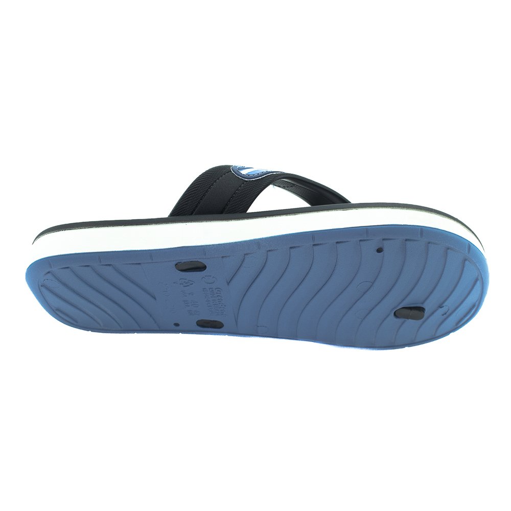 Chinelo Masculino Cartago Paris II - Cinza E Preto Cinza 4