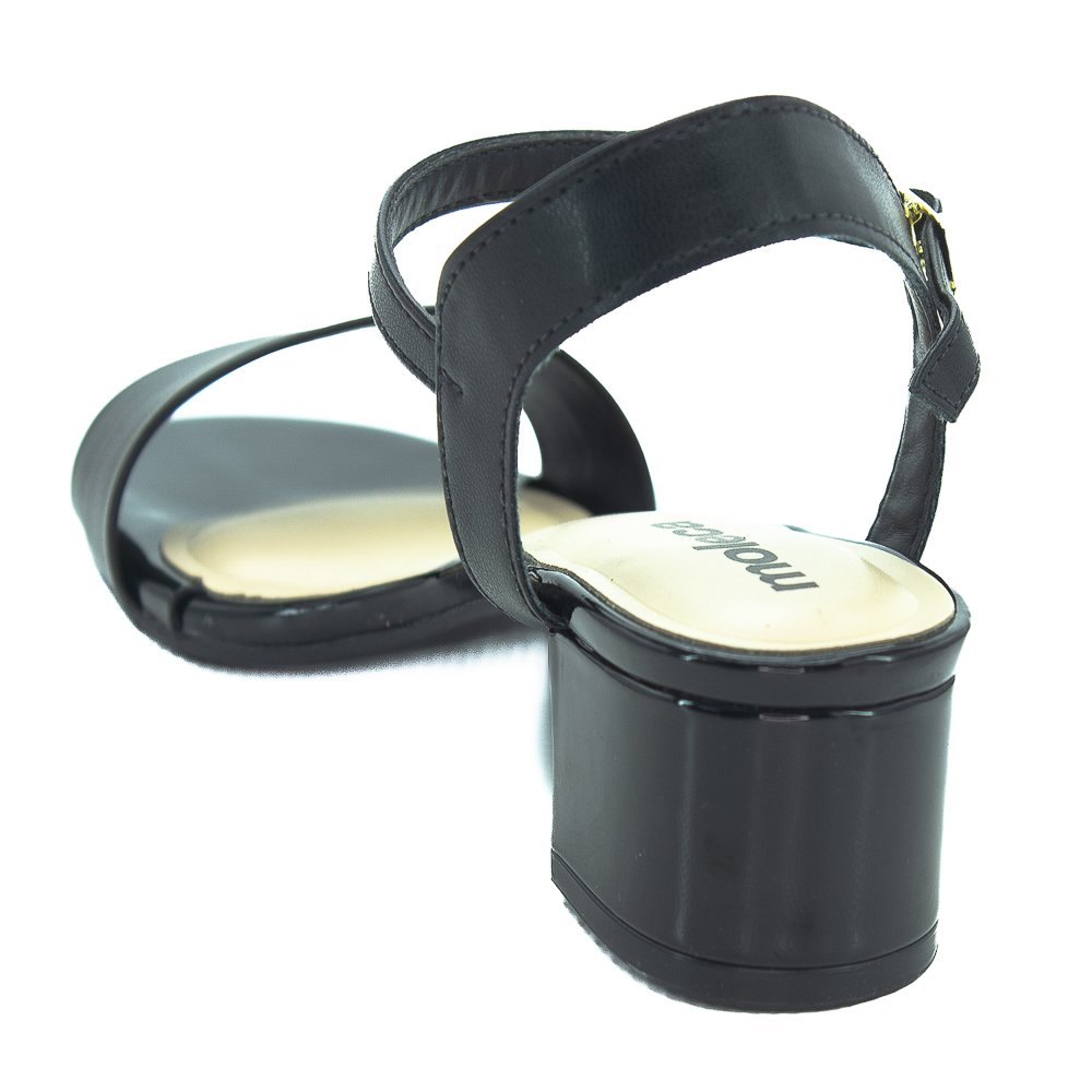 Sandália Feminina Moleca 5259.805 - Preto Preto 3
