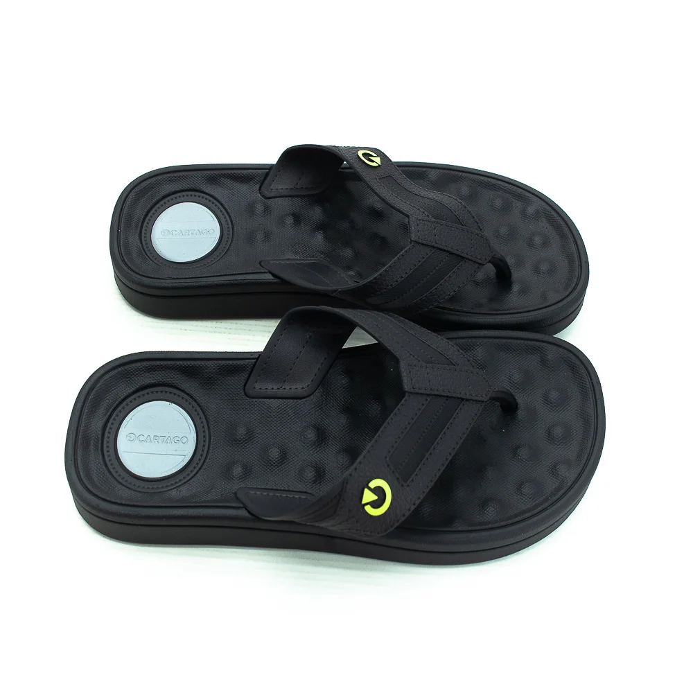 Chinelo Masculino Cartago Alabama D - Preto Preto 2
