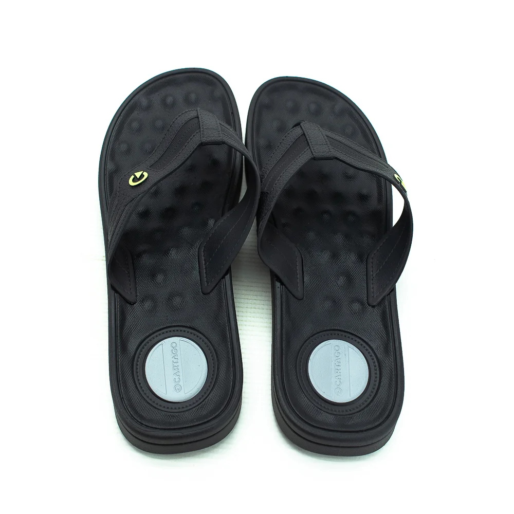 Chinelo Masculino Cartago Alabama D - Preto Preto 3