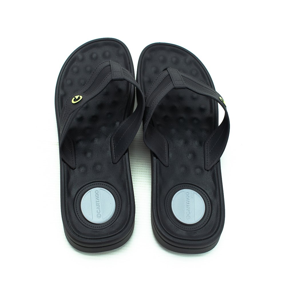 Chinelo Masculino Cartago Alabama D - Preto Preto 3