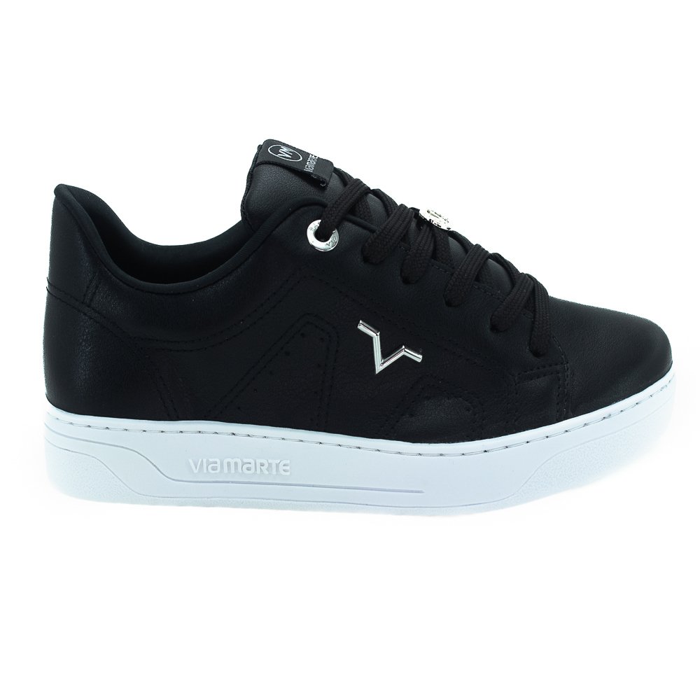 Tênis Feminino Via Marte 020-012-01 - Preto