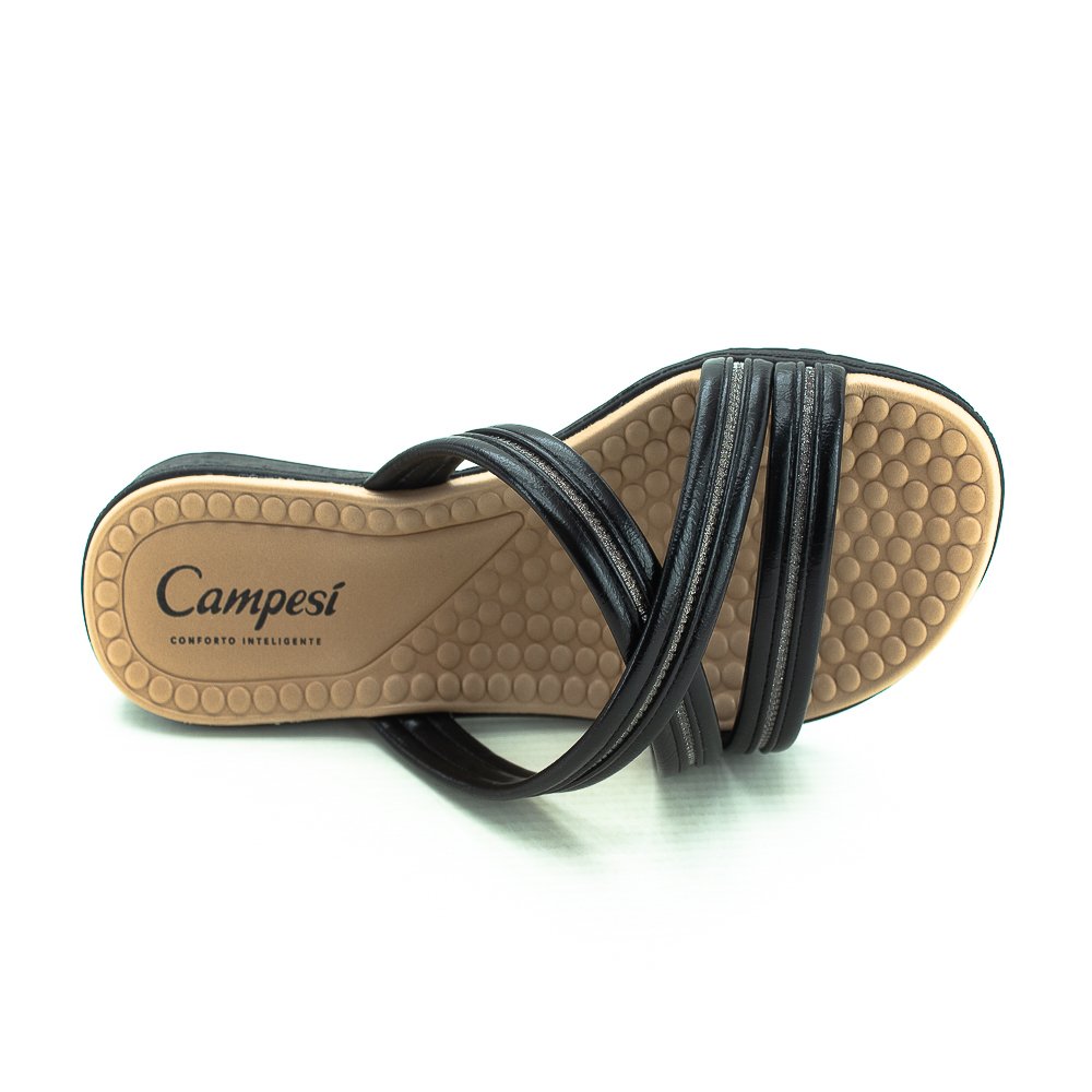 Tamanco Feminino Campesi Cp501 - Preto Preto 5
